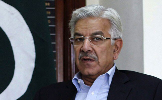 पाकिस्तान के रक्षा मंत्री ख्वाजा आसिफ