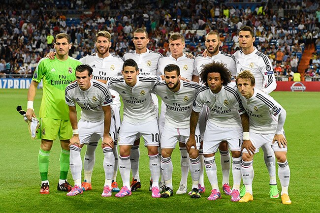रियाल मैड्रिड की टीम (फाइल फोटो)