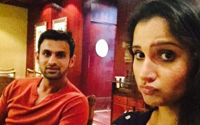 शोएब मलिक और सानिया मिर्जा