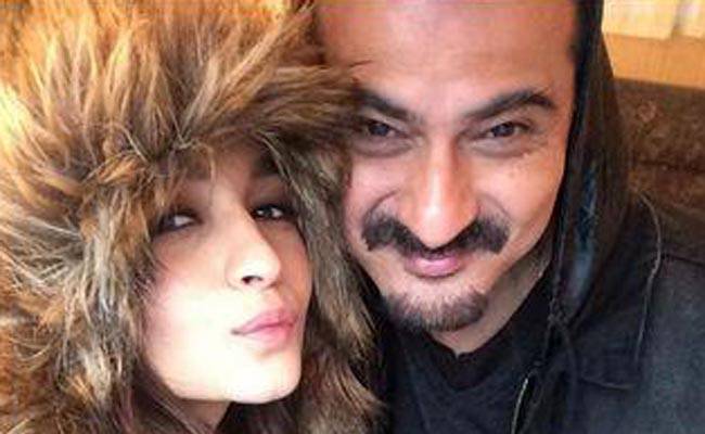 Alia Bhatt and Sanjay Kapoor