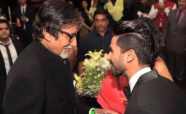 शाहिद के वेडिंग रिसेप्शन पर अमिताभ ने गिफ्ट दिया