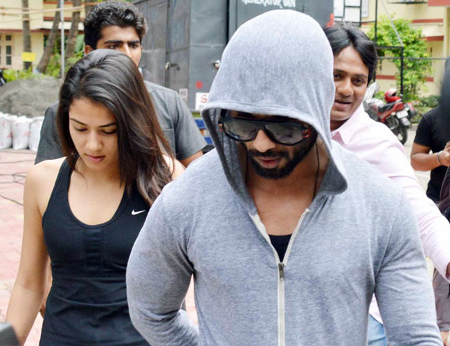Shahid Kapoor and Mira Rajput