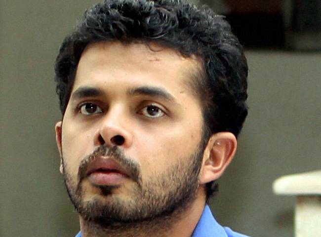 एस. श्रीसंत की फाइल फोटो