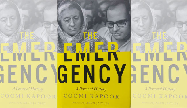 द इमरजेंसी- ए पर्सनल हिस्ट्री का बुक कवर