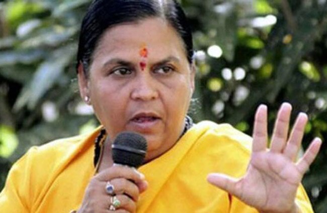 केंद्रीय जल संसाधन मंत्री उमा भारती