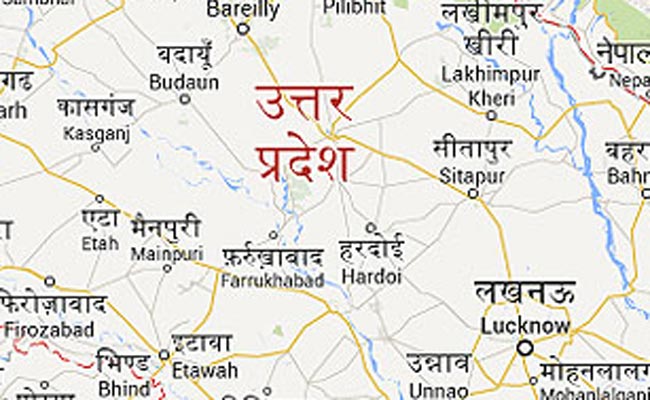 उत्तर प्रदेश का मैप