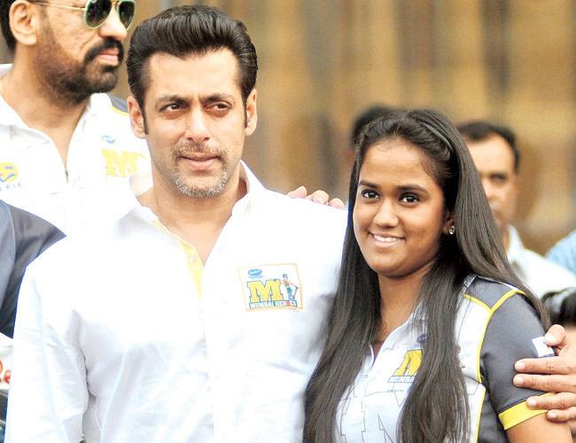 Salman Khan and Arpita Khan
