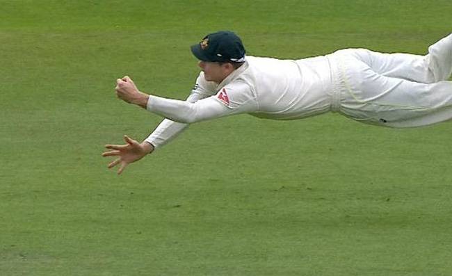 स्टीव स्मिथ का शानदार कैच