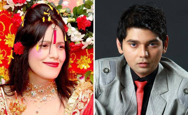 राधे मां अौर विवेक मिश्र