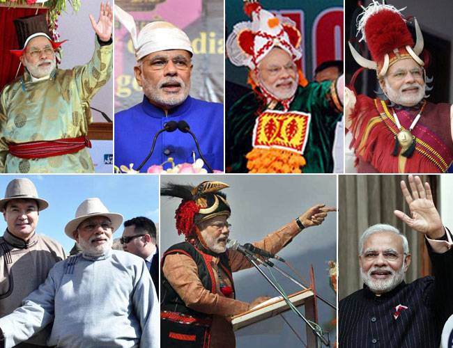 अलग अलग अवतार में 'स्टाइल कॉन्शियस' पीएम मोदी