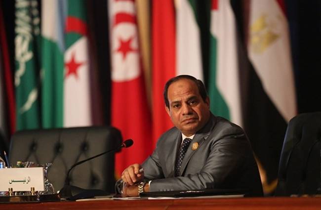 मिस्र के राष्ट्रपति अब्दुल फतह अल-सीसी