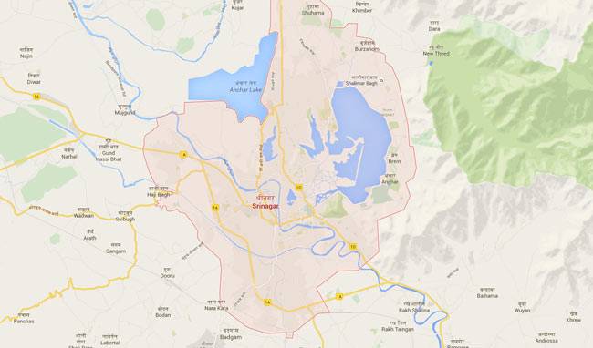 जम्मू कश्मीर का मैप