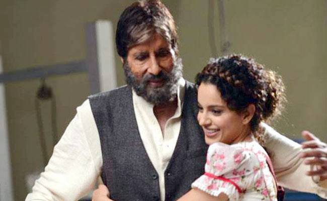 Amitabh bachchan and Kangna Ranaut