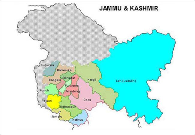Jammu-Kashmir Map