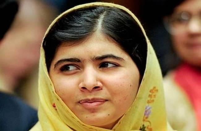 नोबेल पुरस्कार से सम्मानित मलाला यूसुफजई