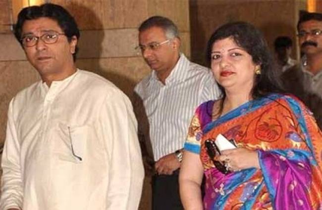 राज ठाकरे और शर्मिला ठाकरे (फाइल फोटो)