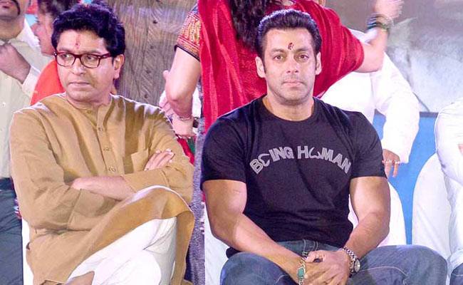 सलमान खान और राज ठाकरे (फाइल फोटो)