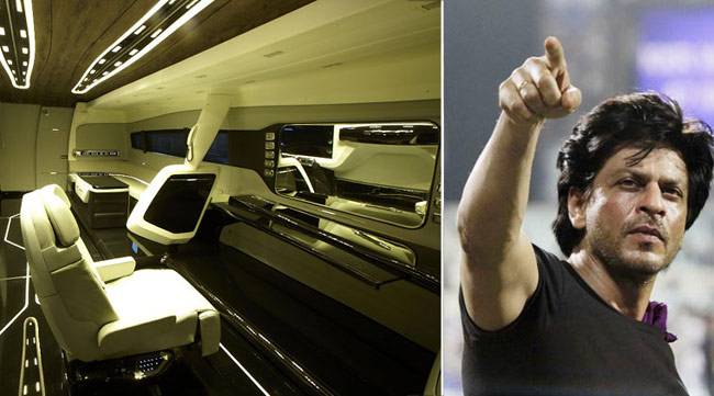 शाहरुख खान की 4 करोड़ की वैनिटी वैन