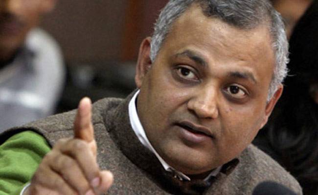 आम आदमी पार्टी के नेता सोमनाथ भारती