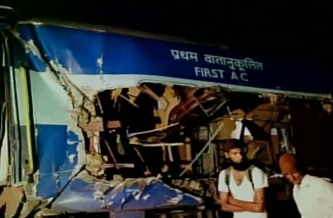 अनंतपुर में ट्रेन हादसा