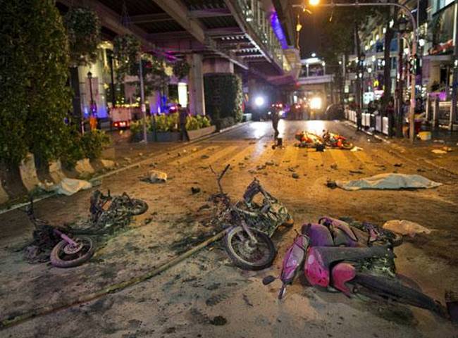 बैंकॉक में विस्फोट के बाद की तस्वीर (फाइल फोटो)