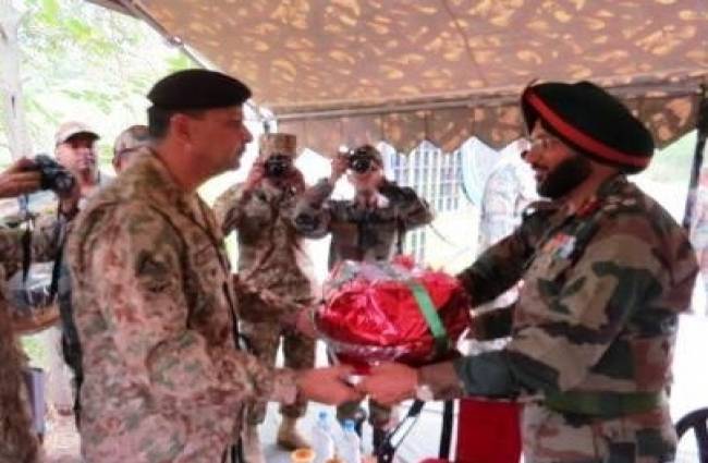 पुंछ में हुई फ्लैग मीटिंग