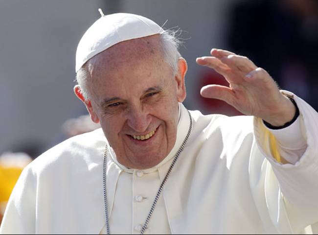 पोप फ्रांसिस की फाइल फोटो