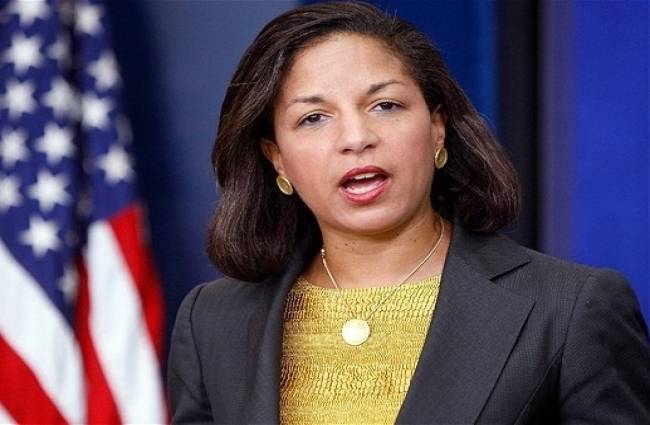अमेरिका की राष्ट्रीय सुरक्षा सलाहकार सूसैन राइस