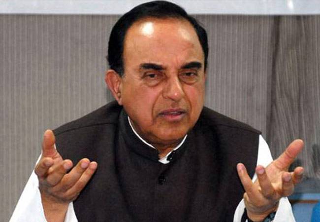 बीजेपी नेता सुब्रह्मण्यम स्वामी (फाइल फोटो)