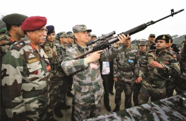 आतंक के खिलाफ भारतीय-चीनी सेनाओं का संयुक्त अभ्यास शुरू