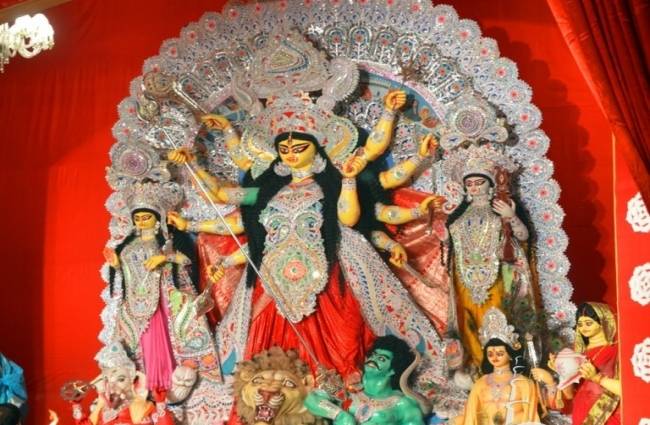 देवी दुर्गा की भव्य प्रतिमा (फाइल फोटो)