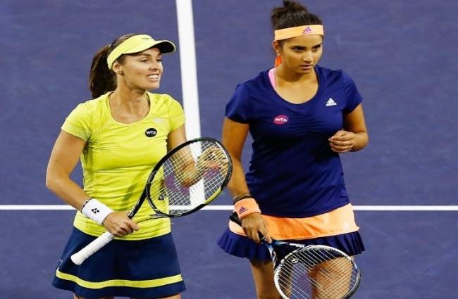 सानिया मिर्जा और मार्टिना हिंगिस की शीर्ष वरीय जोड़ी