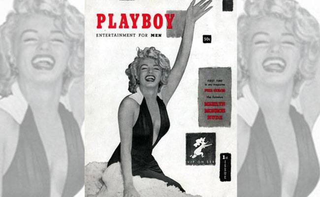 'प्लेबॉय' मैगजीन के कवर गर्ल मर्लिन मुनरो