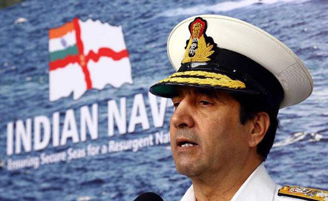 भारतीय नौसेना प्रमुख आरके धवन