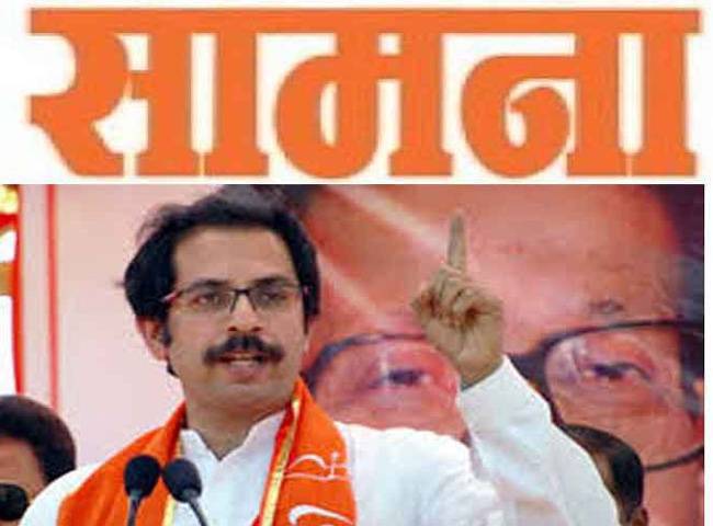 श‍िवसेना ने सामना के जरिए बोला PM पर हमला