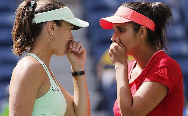 सानिया मिर्जा और मार्टिना हिंगिस