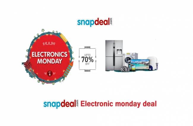 स्नैपडील की इलेक्ट्रॉनिक सेल को जबरदस्त रिस्पॉन्स