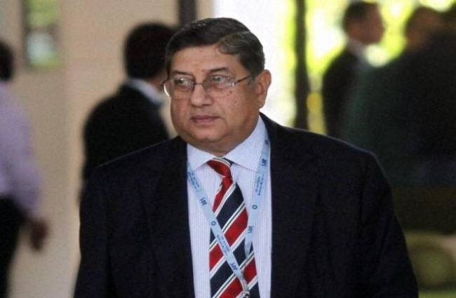 एन श्रीनिवासन (फाइल फोटो)