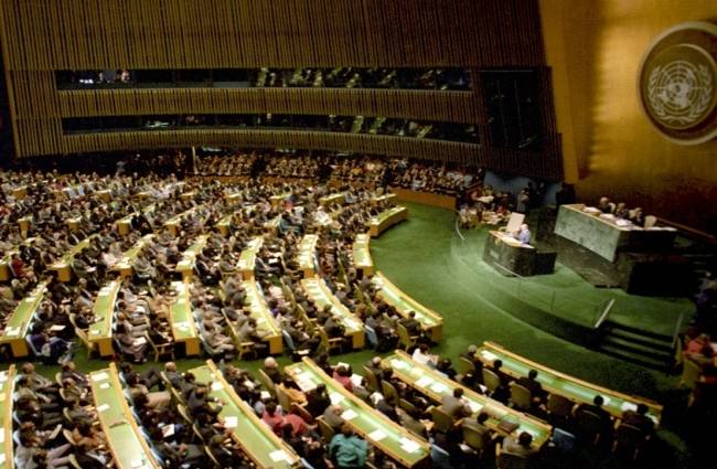 UNGA बैठक की फाइल फोटो
