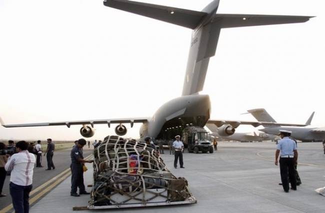 हवाई मार्ग से दवाओं की आपूर्ति