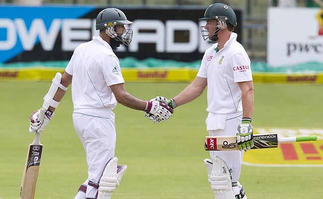 हाशिम अमला के साथ एबी डिविलियर्स