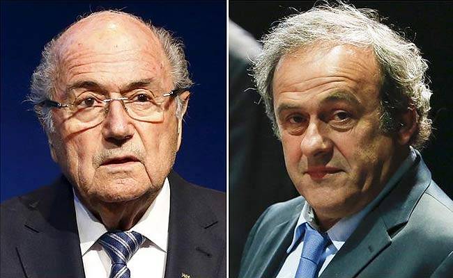 सेप ब्लाटर और माइकल प्लातिनी