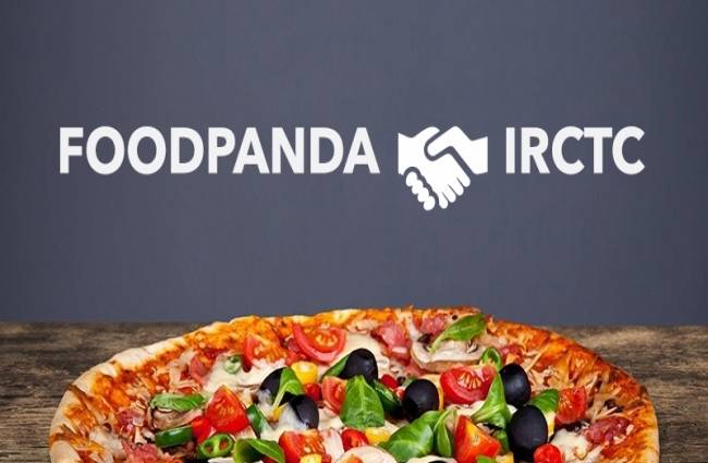 फूडपांडा और आईआरसीटीसी की भागीदारी