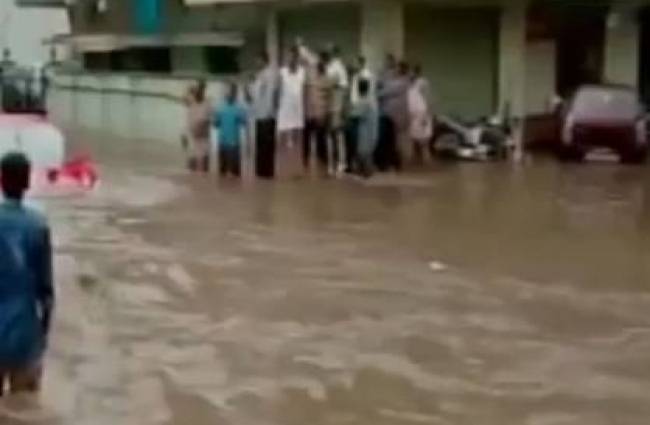 बाढ़ प्रभावित इलाका