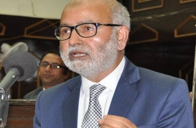 Education Minister Naeem Akhtar