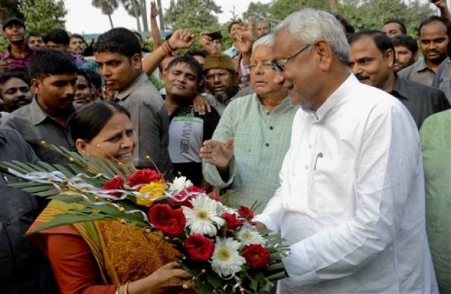 'सुशासन बाबू' को जीत मुबारक...