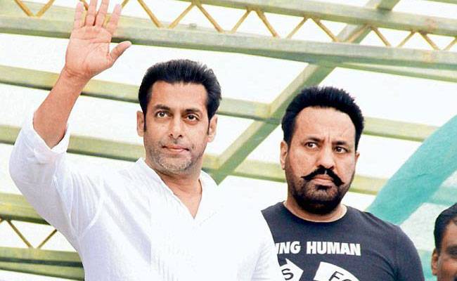 सलमान खान और उनके बॉडीगार्ड शेरा