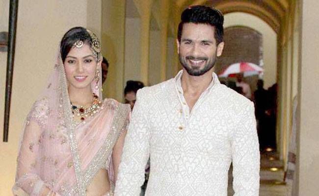 मीरा राजपूत और शाहिद कपूर