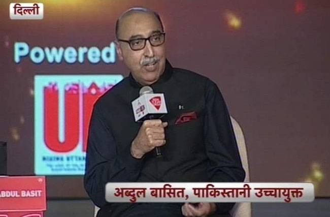 भारत में पाकिस्तान के हाई कमिश्नर अब्दुल बासित