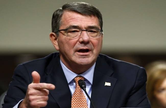 अमेरिकी रक्षा मंत्री एश्टन कार्टर